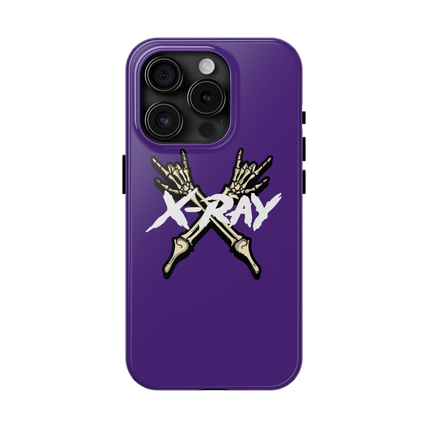 Tough Phone Case Purple XX-RAY