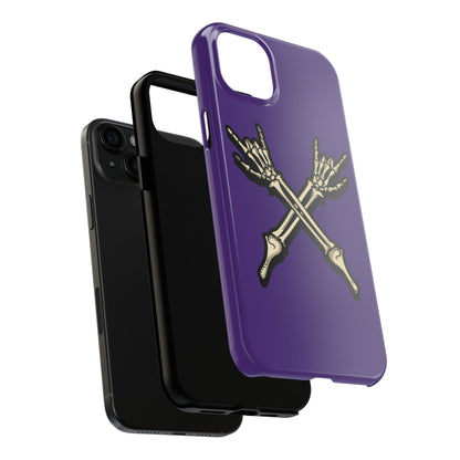 Tough Phone Case Purple X