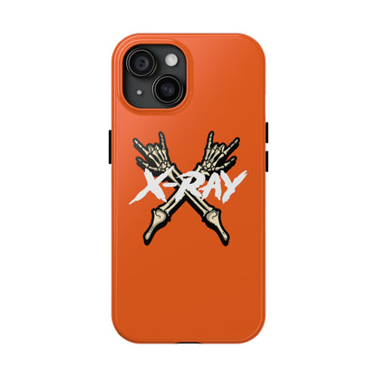 Tough Phone Case Orange XX-RAY