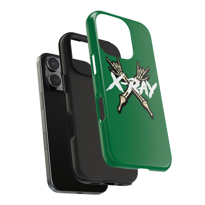 Tough Phone Case Green XX-RAY