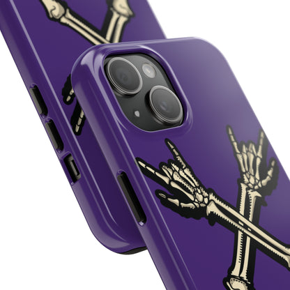 Tough Phone Case Purple X