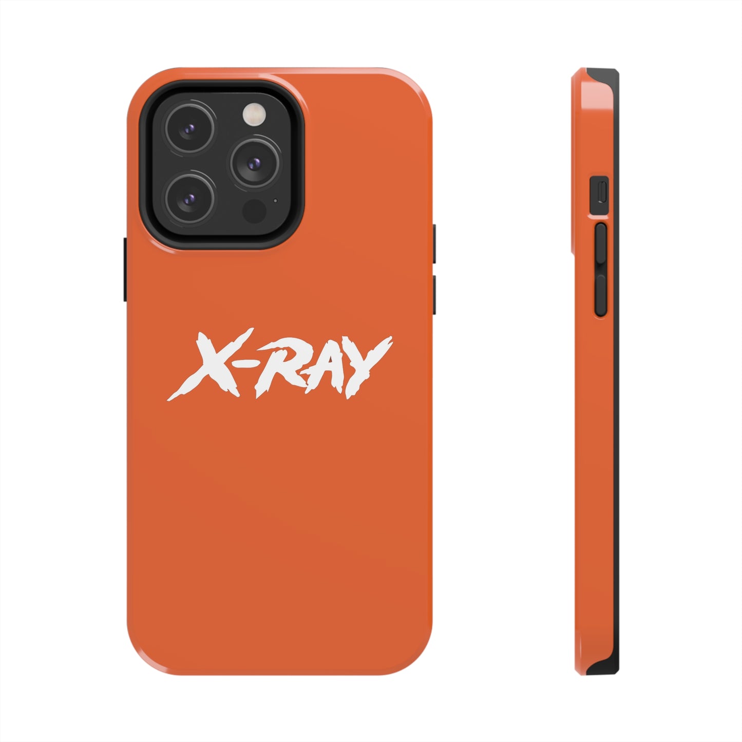 Tough Phone Case Orange X-RAY