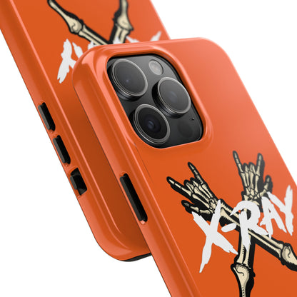 Tough Phone Case Orange XX-RAY