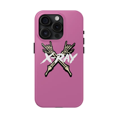 Tough Phone Case Light Pink XX-RAY