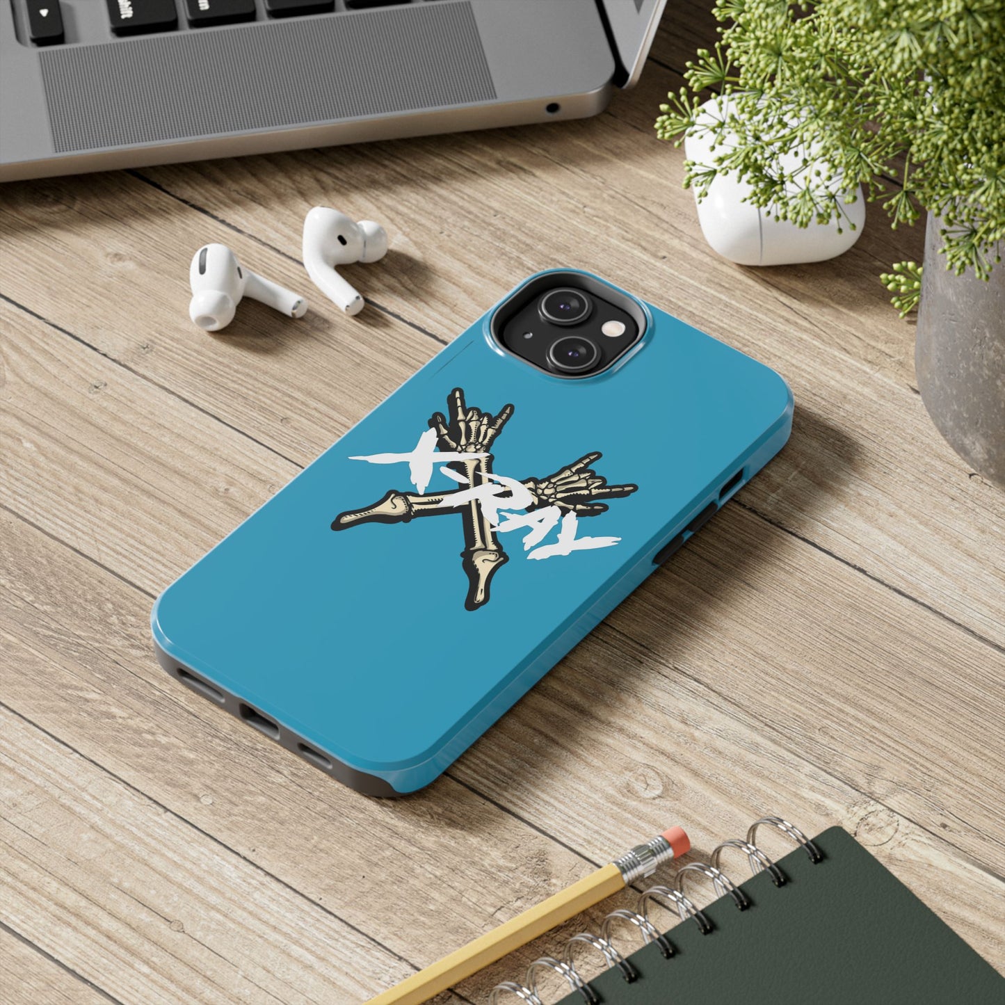 Tough Phone Case Turquoise XX-RAY