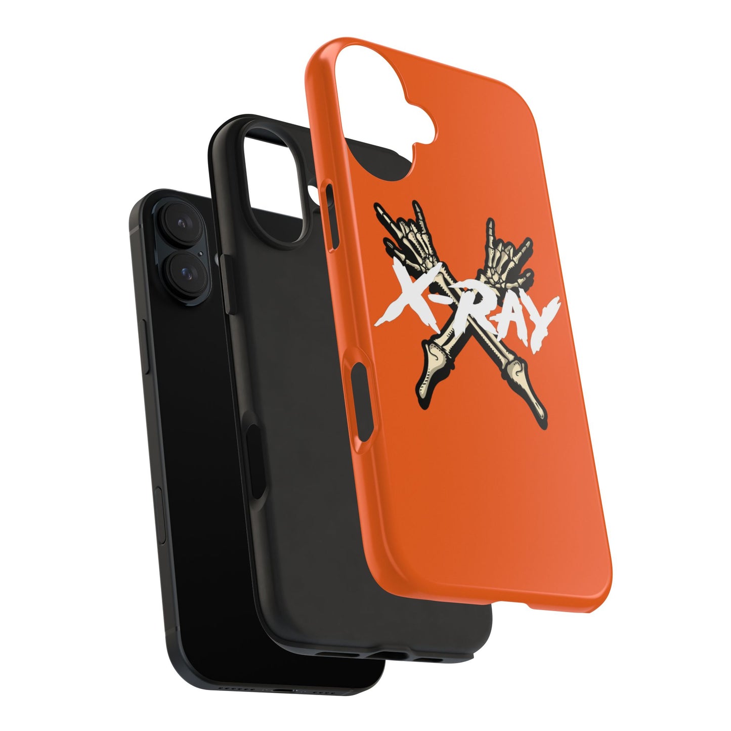 Tough Phone Case Orange XX-RAY