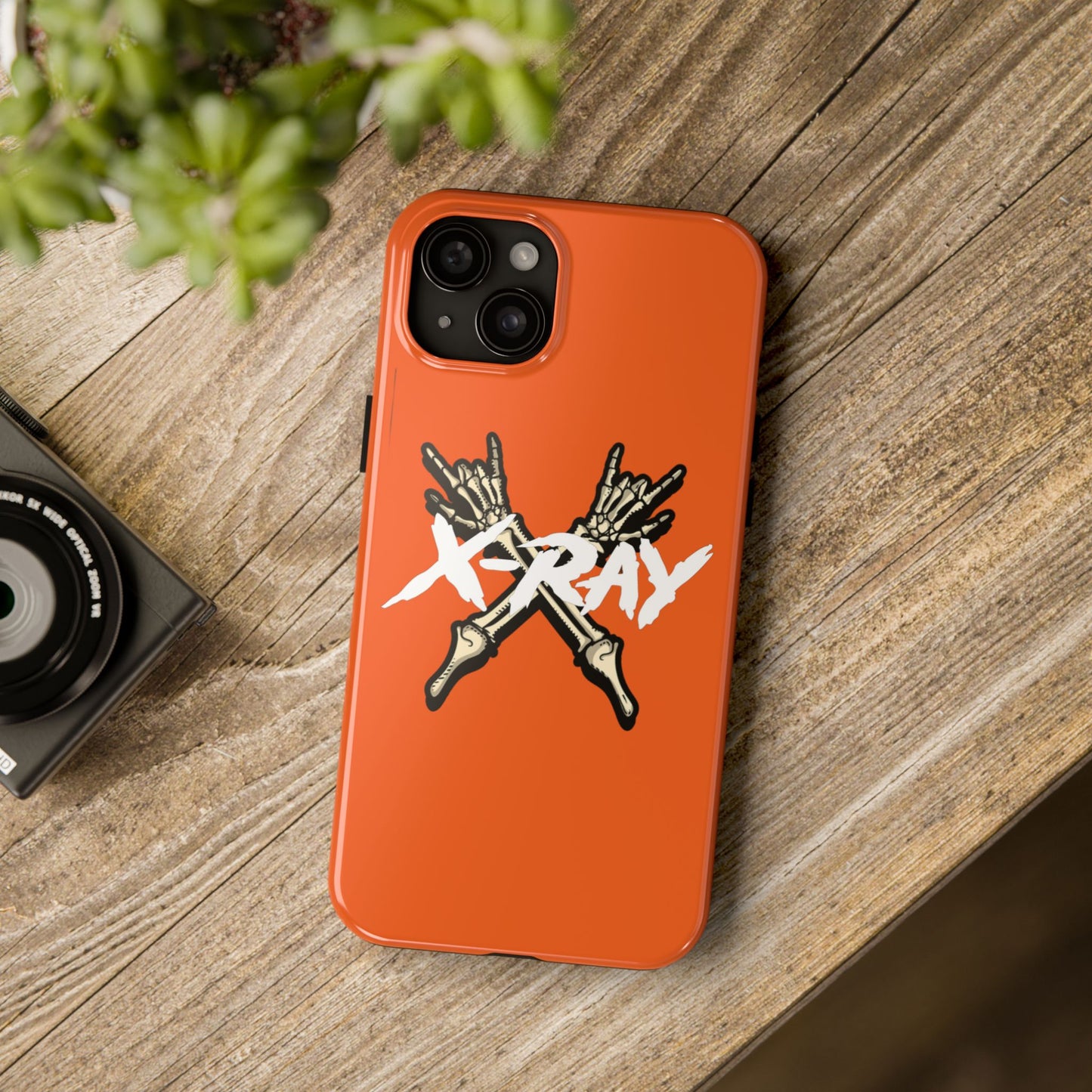 Tough Phone Case Orange XX-RAY