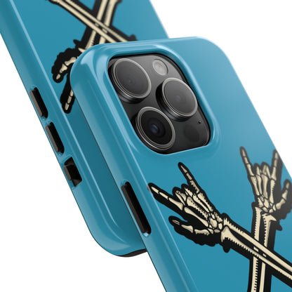 Tough Phone Case Turquoise X