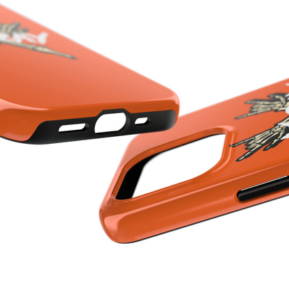 Tough Phone Case Orange XX-RAY