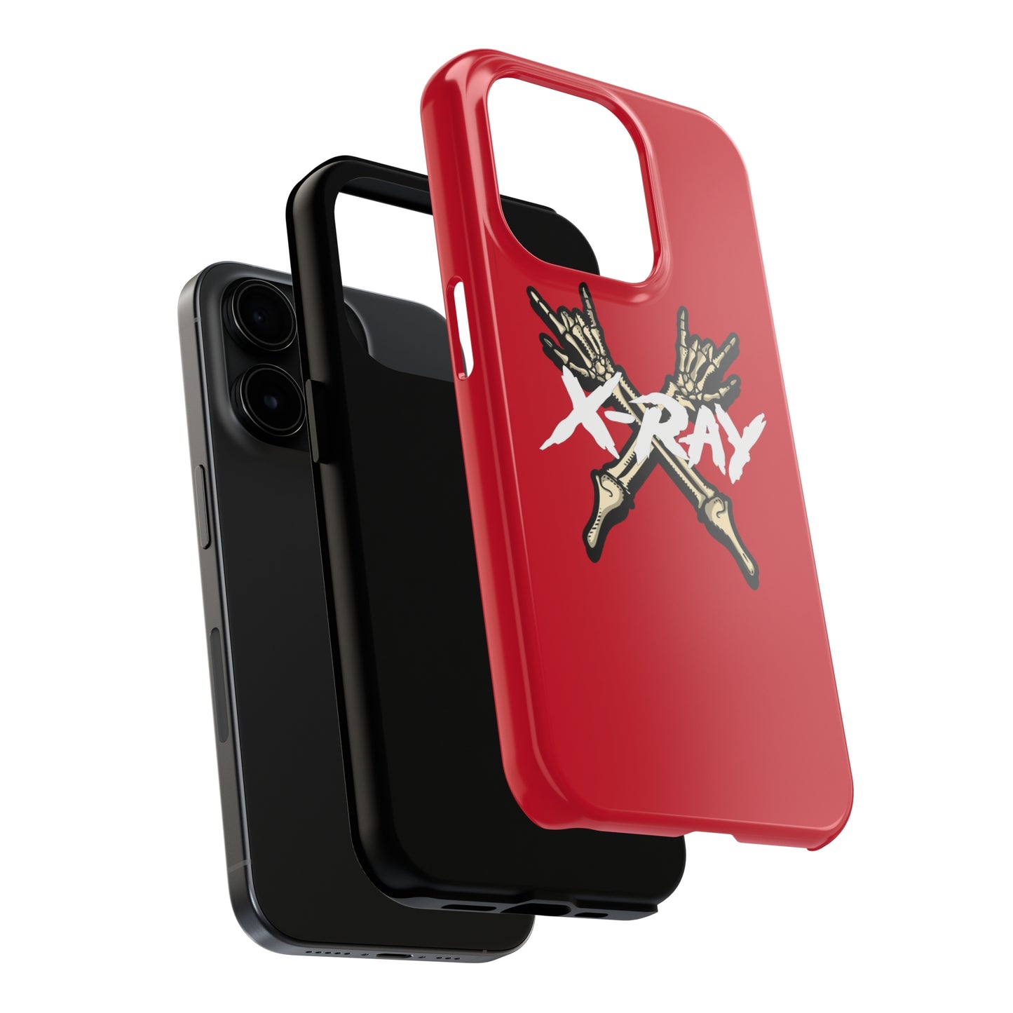 Tough Phone Case Red XX-RAY