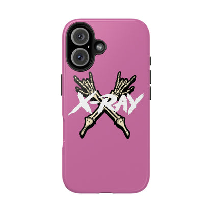 Tough Phone Case Light Pink XX-RAY