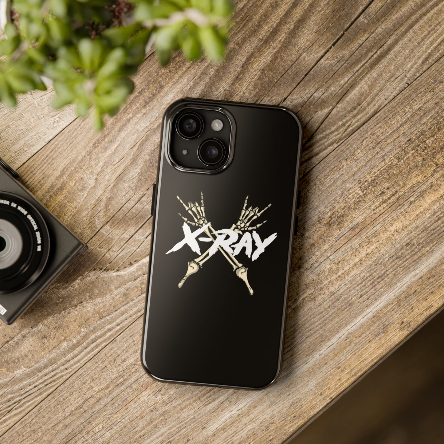 Tough Phone Case Black XX-RAY