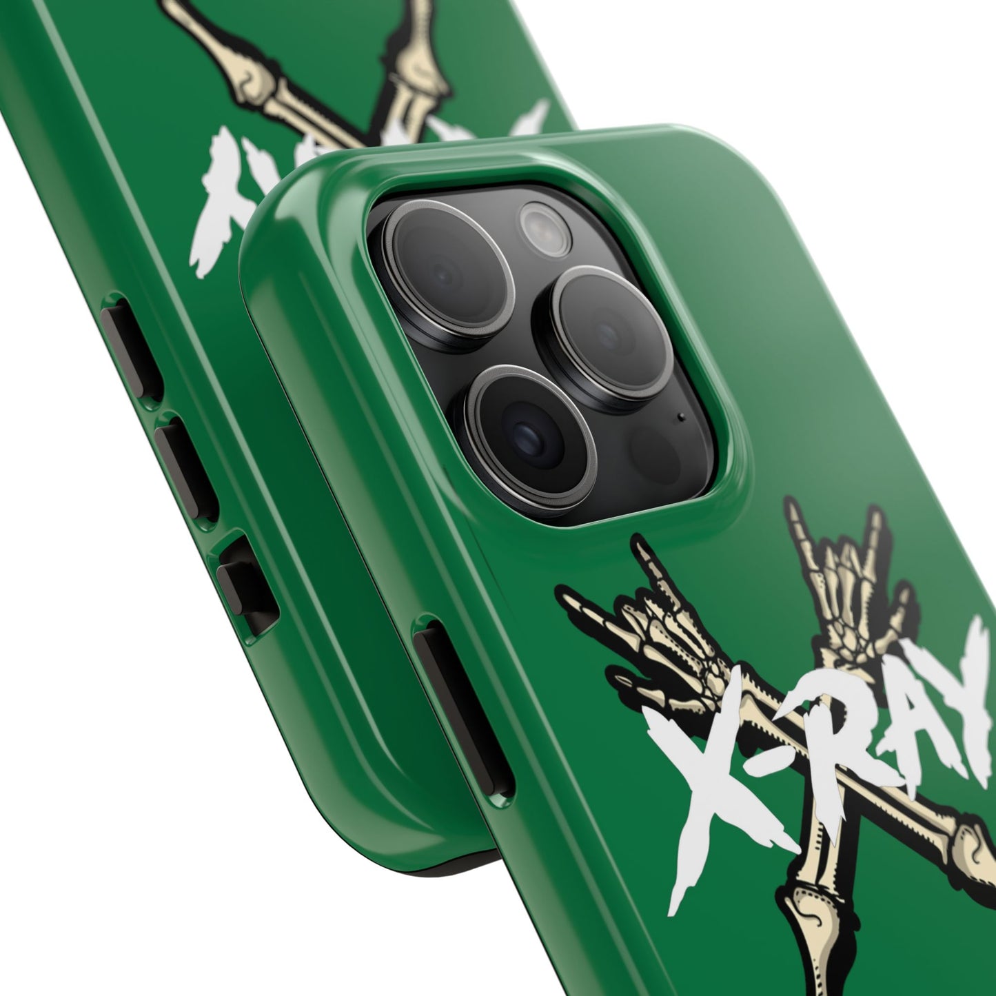 Tough Phone Case Green XX-RAY