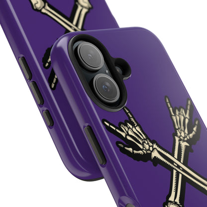 Tough Phone Case Purple X