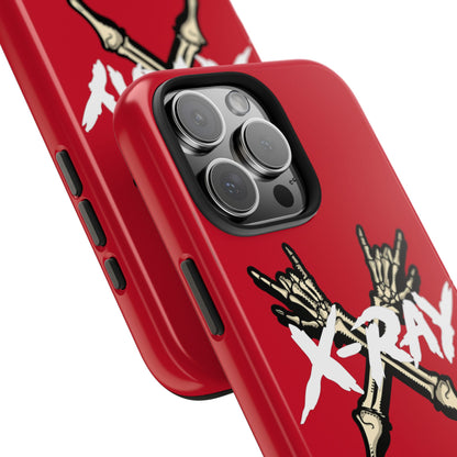 Tough Phone Case Red XX-RAY