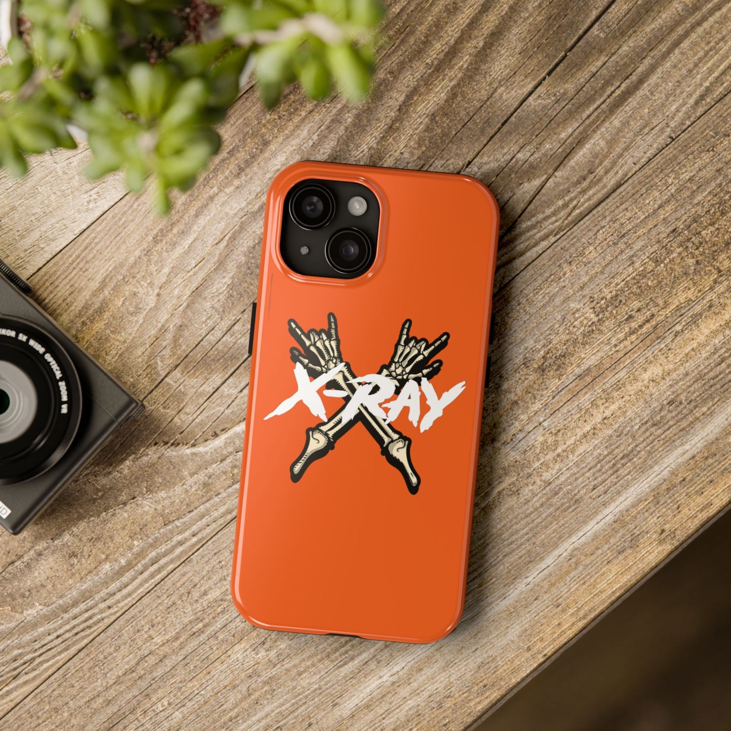 Tough Phone Case Orange XX-RAY