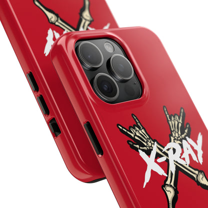 Tough Phone Case Red XX-RAY