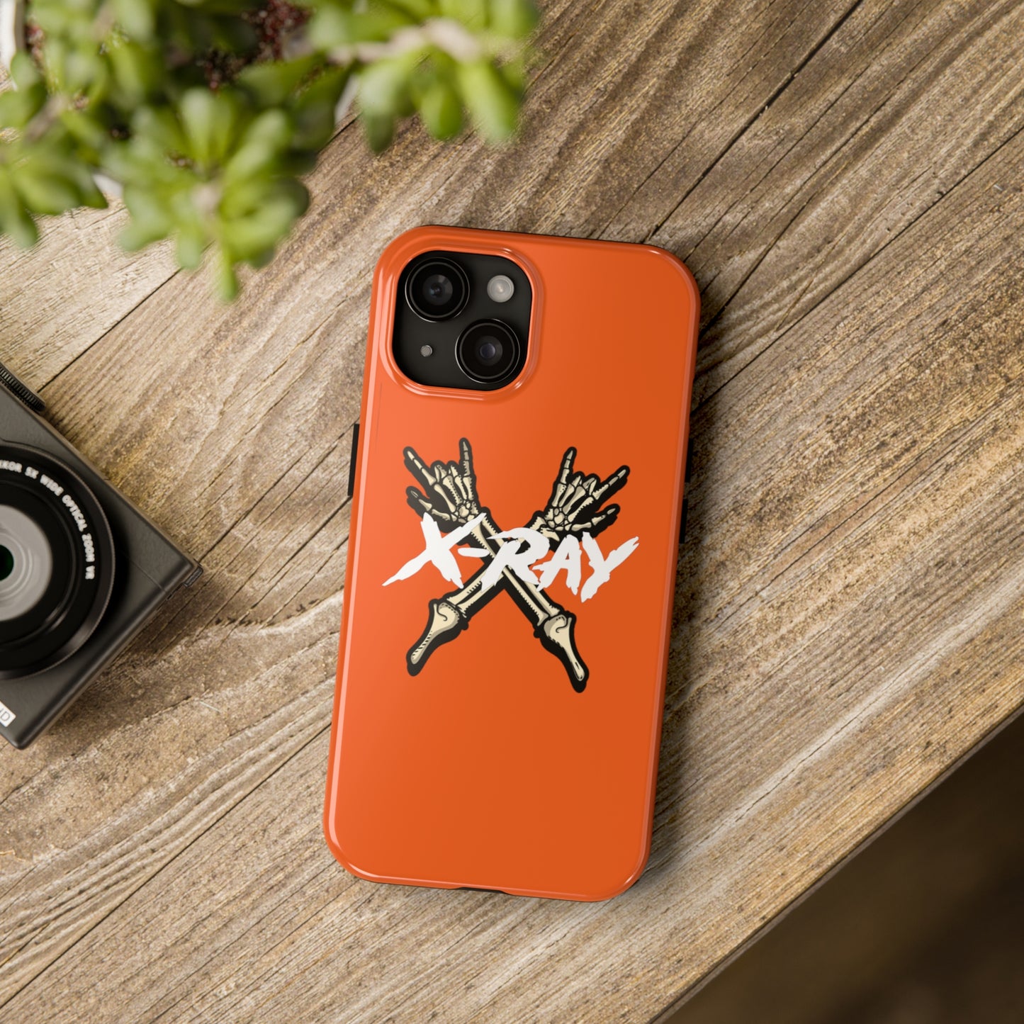 Tough Phone Case Orange XX-RAY