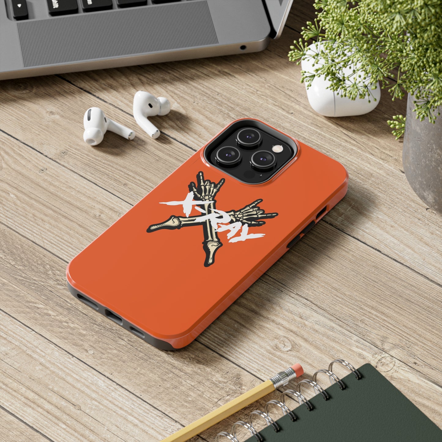 Tough Phone Case Orange XX-RAY