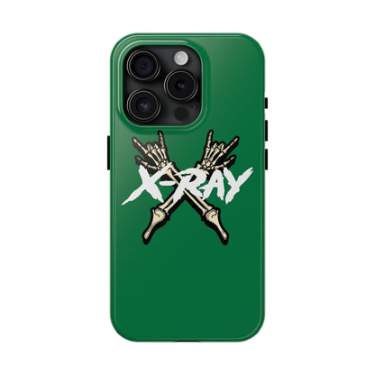 Tough Phone Case Green XX-RAY