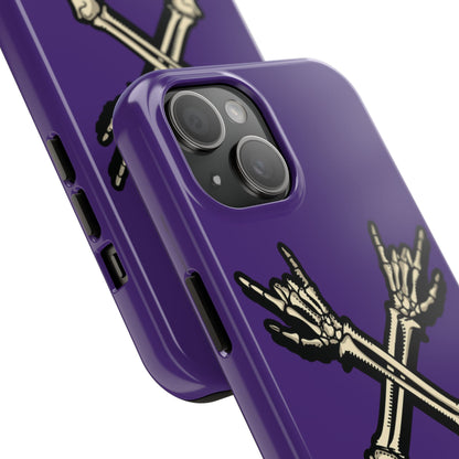 Tough Phone Case Purple X