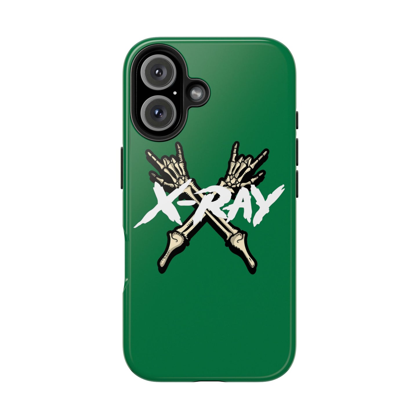 Tough Phone Case Green XX-RAY