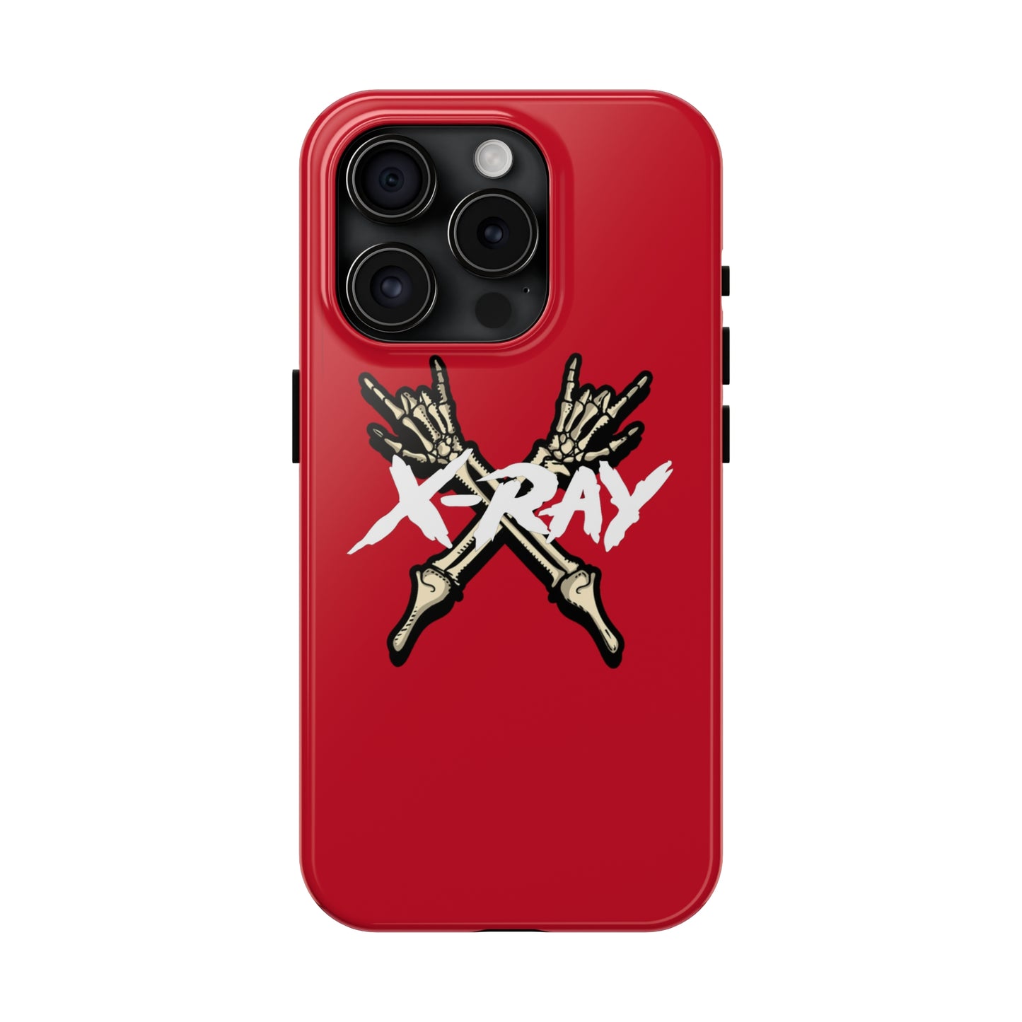 Tough Phone Case Red XX-RAY