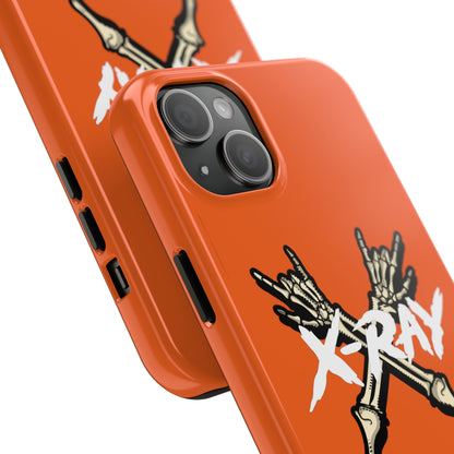 Tough Phone Case Orange XX-RAY