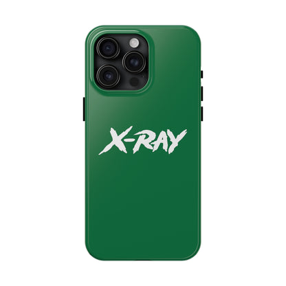 Tough Phone Case Green X-RAY