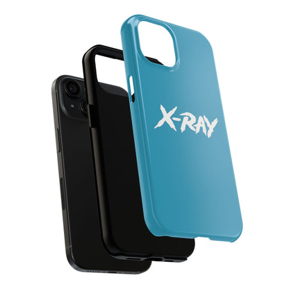 Tough Phone Case Turquoise X-RAY