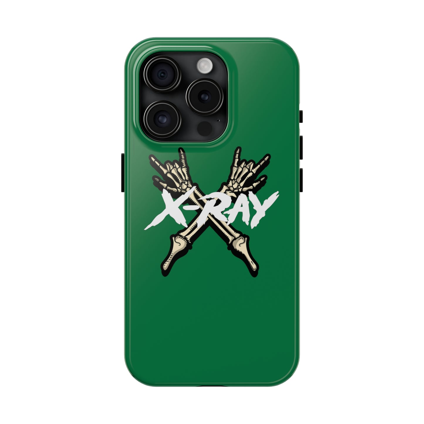 Tough Phone Case Green XX-RAY