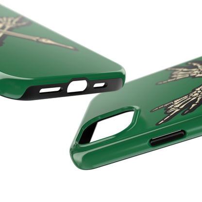 Tough Phone Case Green X