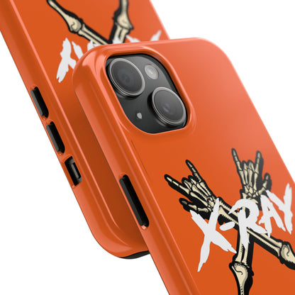 Tough Phone Case Orange XX-RAY