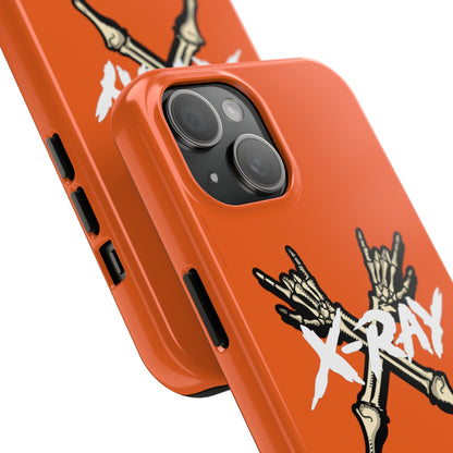 Tough Phone Case Orange XX-RAY