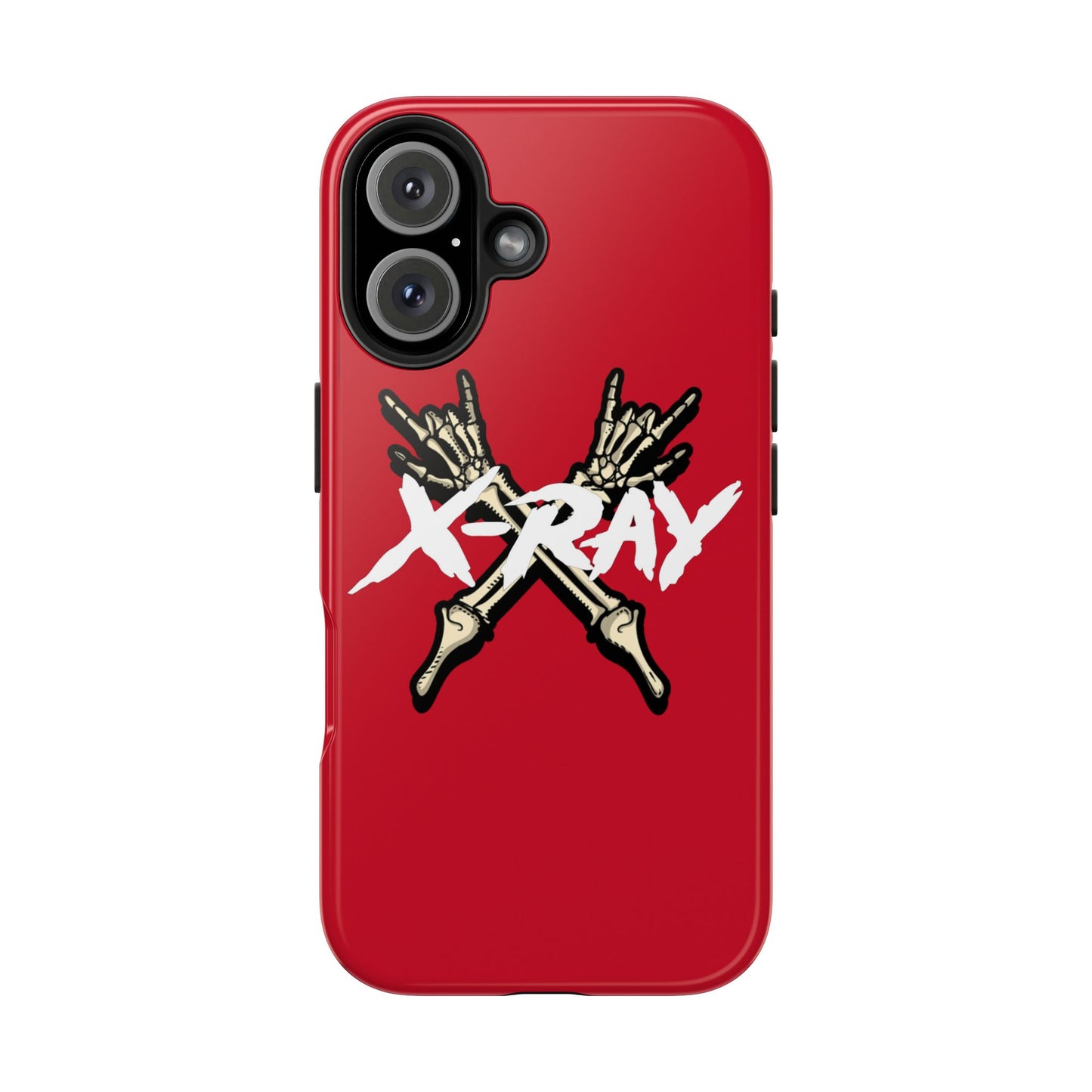 Tough Phone Case Red XX-RAY