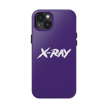 Tough Phone Case Purple X-RAY