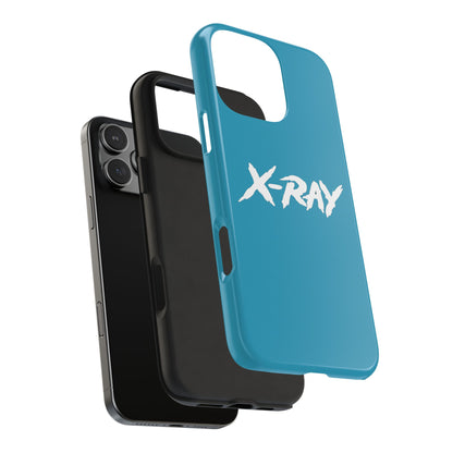 Tough Phone Case Turquoise X-RAY