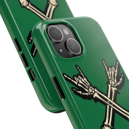 Tough Phone Case Green X