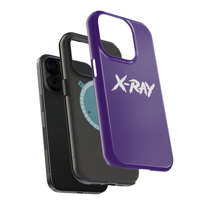 MagSafe Tough Case Purple X-RAY