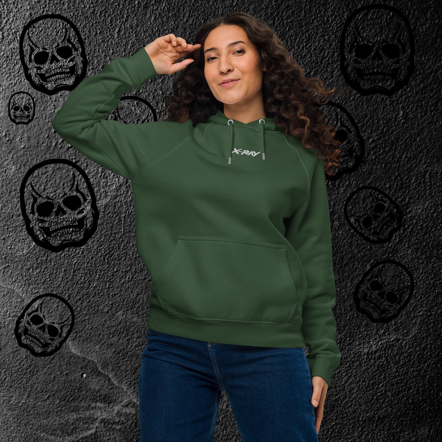 Women's Embroidered Hoodie