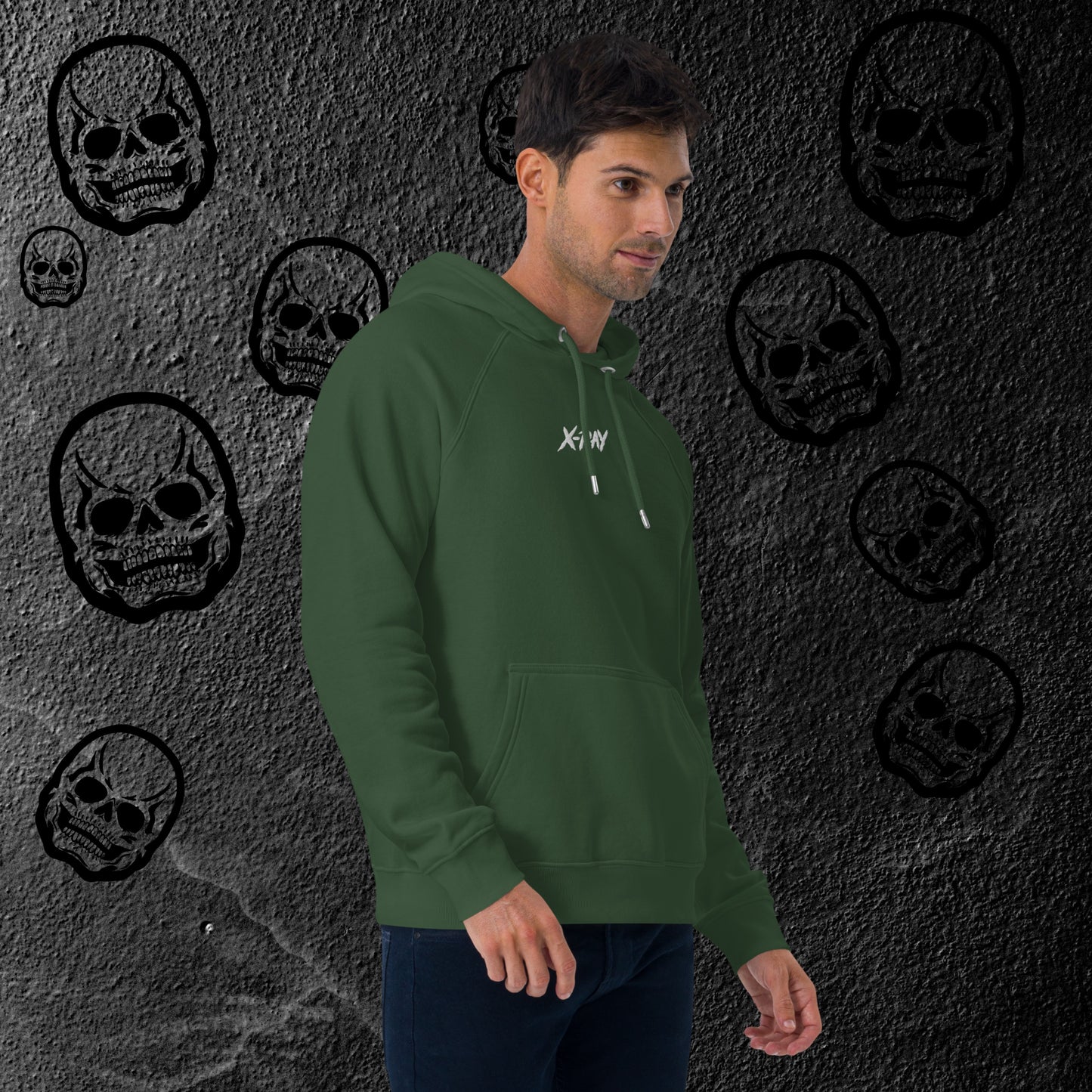 Embroidered Men's Hoodie