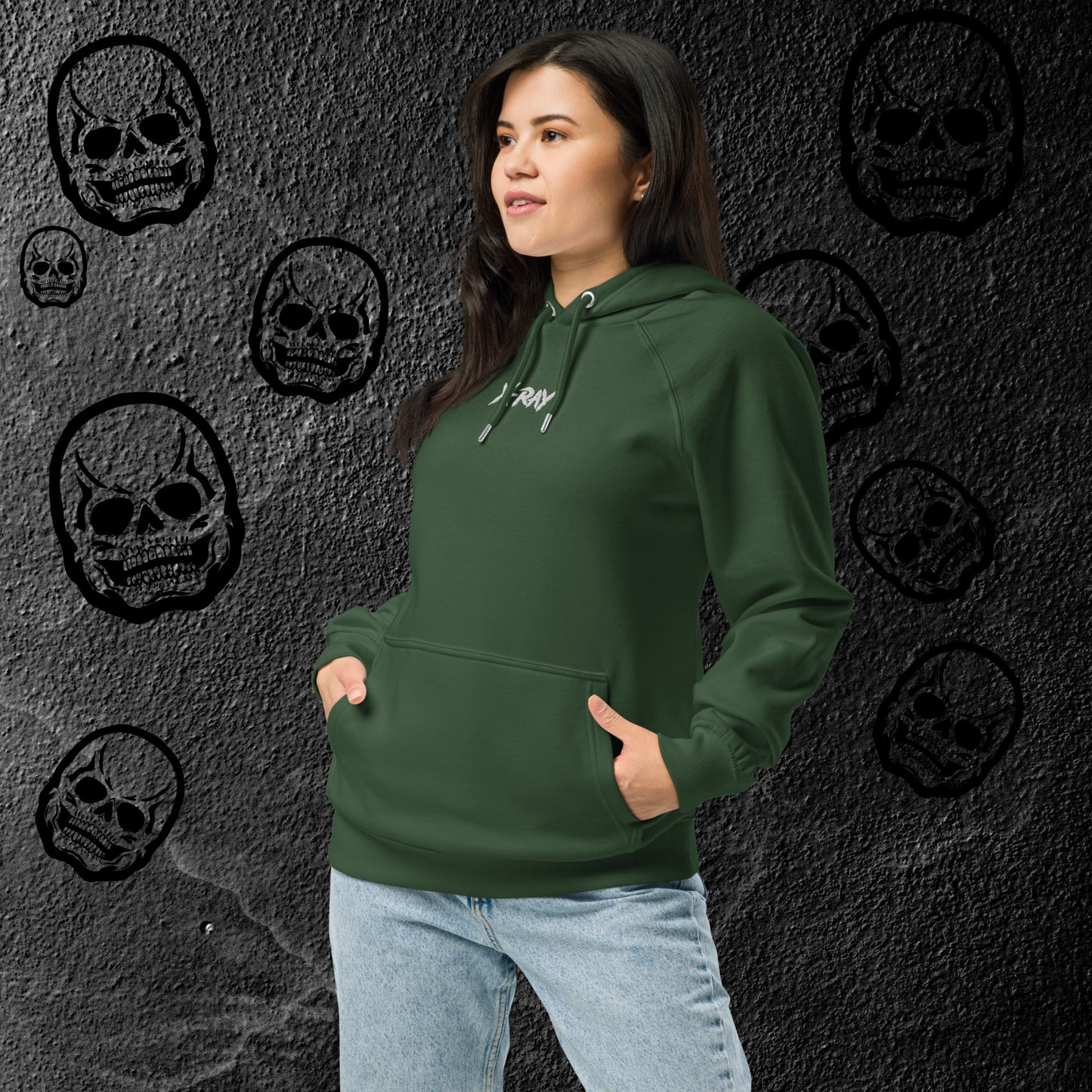 Women's Embroidered Hoodie