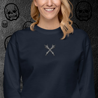 Women's Embroidered Sweatshirt X