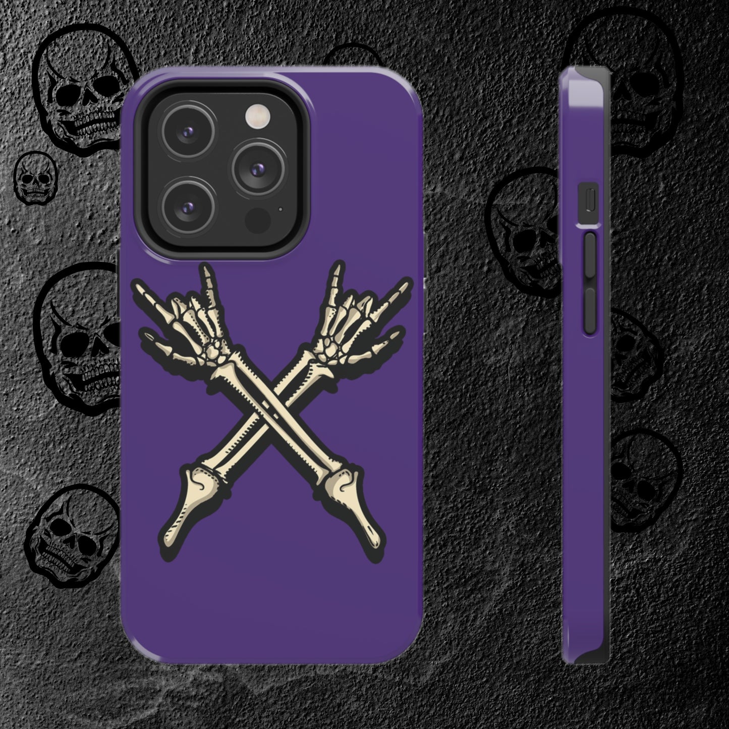 Tough Phone Case Purple X