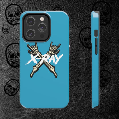 Tough Phone Case Turquoise XX-RAY