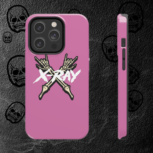 Tough Phone Case Light Pink XX-RAY