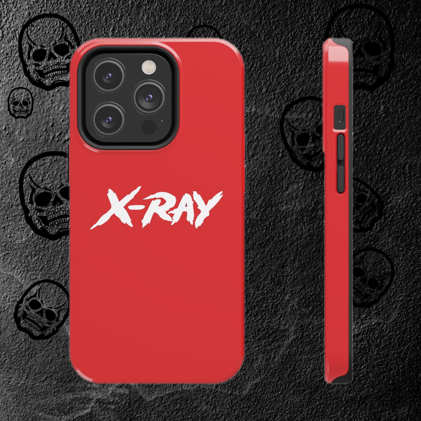 Tough Phone Case Red X-RAY