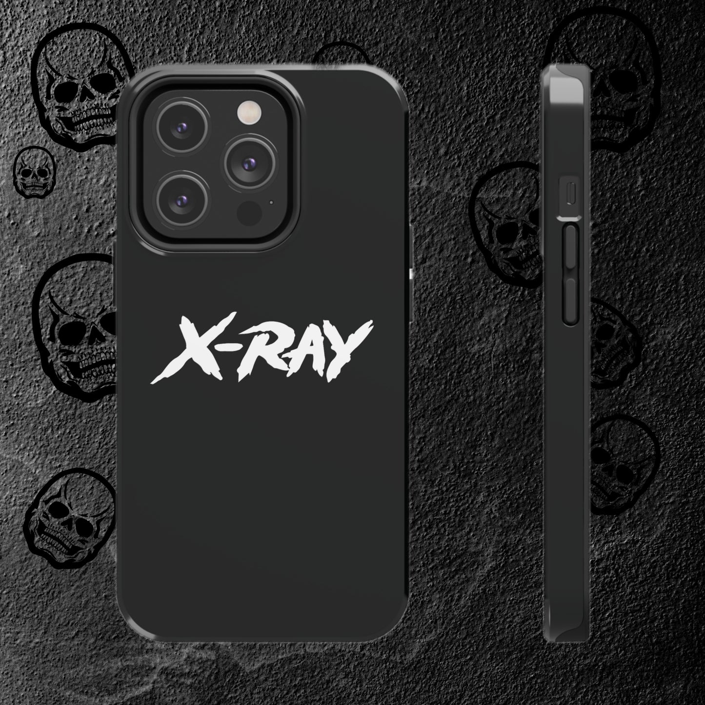 Tough Phone Case Black X-RAY