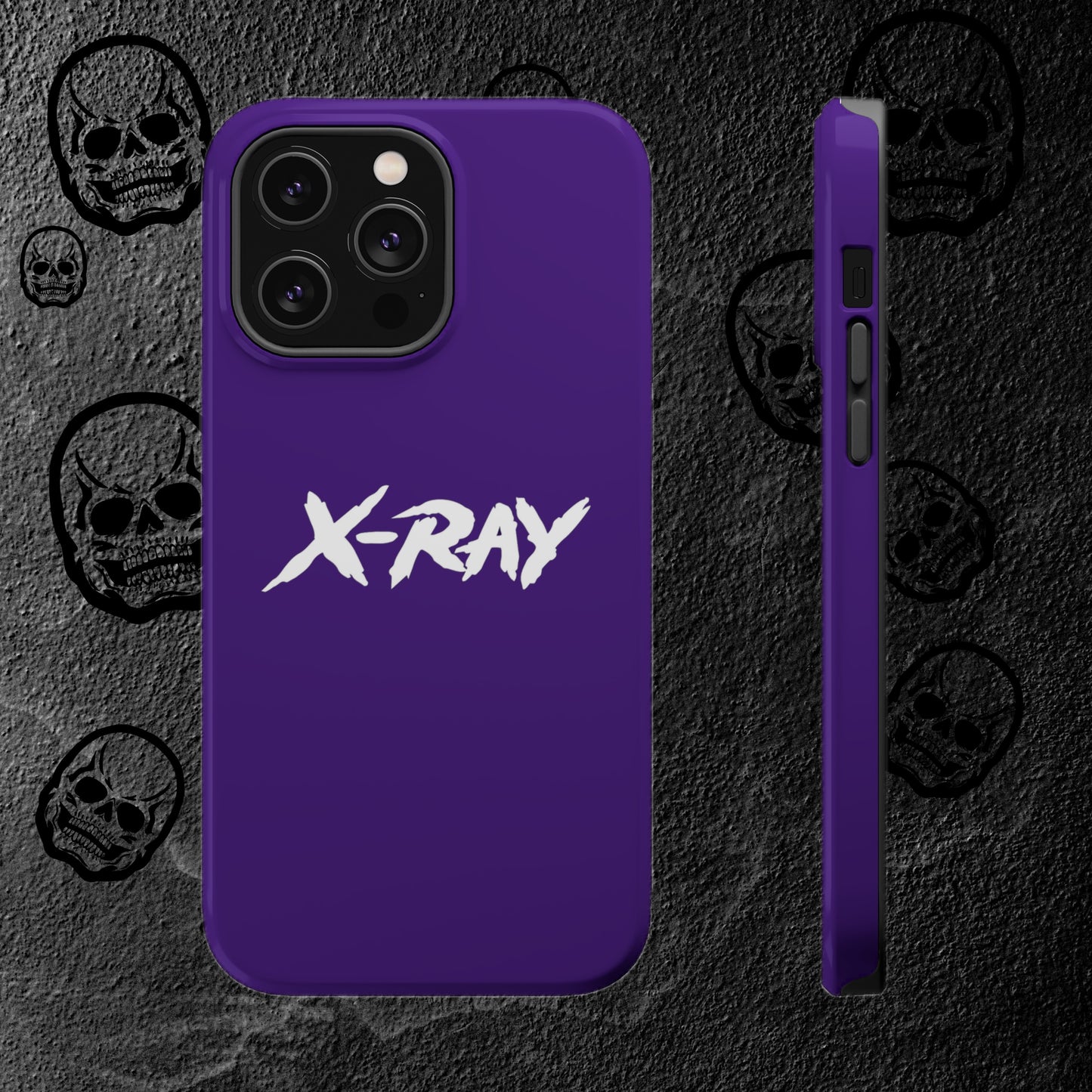 MagSafe Tough Case Purple X-RAY