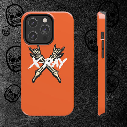 Tough Phone Case Orange XX-RAY